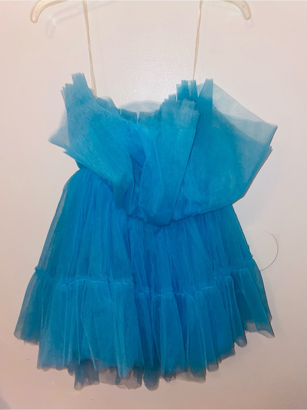 AKIRA Blue Tulle Party Dress - Picture 3 of 6